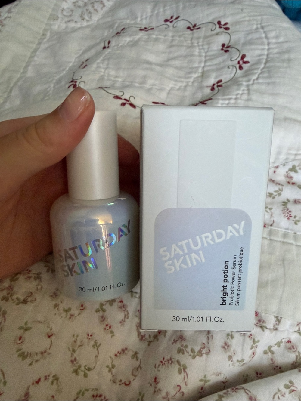 Saturday Skin Bright Potion Serum — Iridescent White